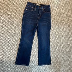 Madewell Curvy Cali Demi-Boot Jeans. 26P